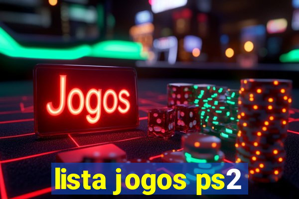 lista jogos ps2